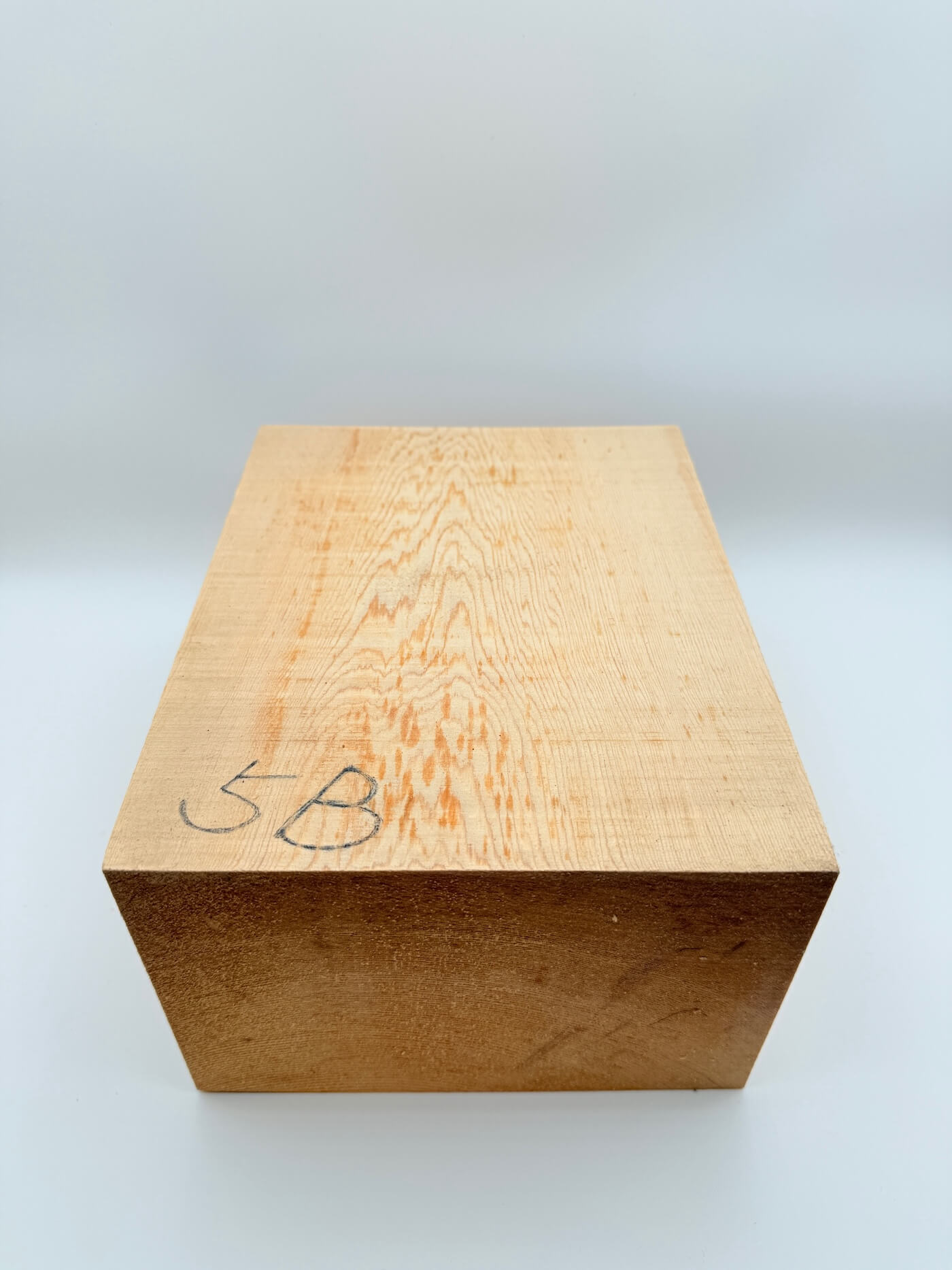 木曽檜 能面用材 上級板目【5号B】 23x12x18cm